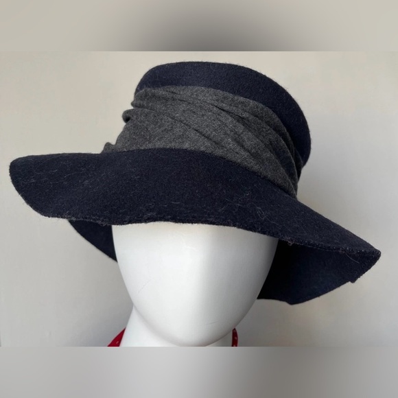 MATURE HA. Japan Melton Boonie Soft Wool Organic Cotton Boxed Japanese Art Hat